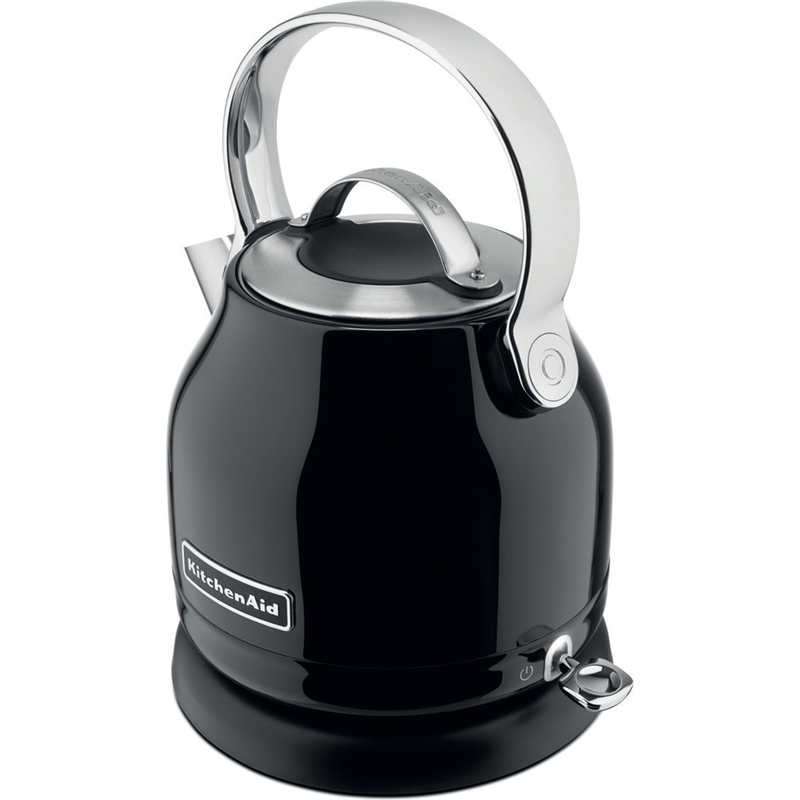 Электрочайник KitchenAid Classic 5KEK1222EOB, 1,25 л, 2200 Вт, чёрный, фото 4