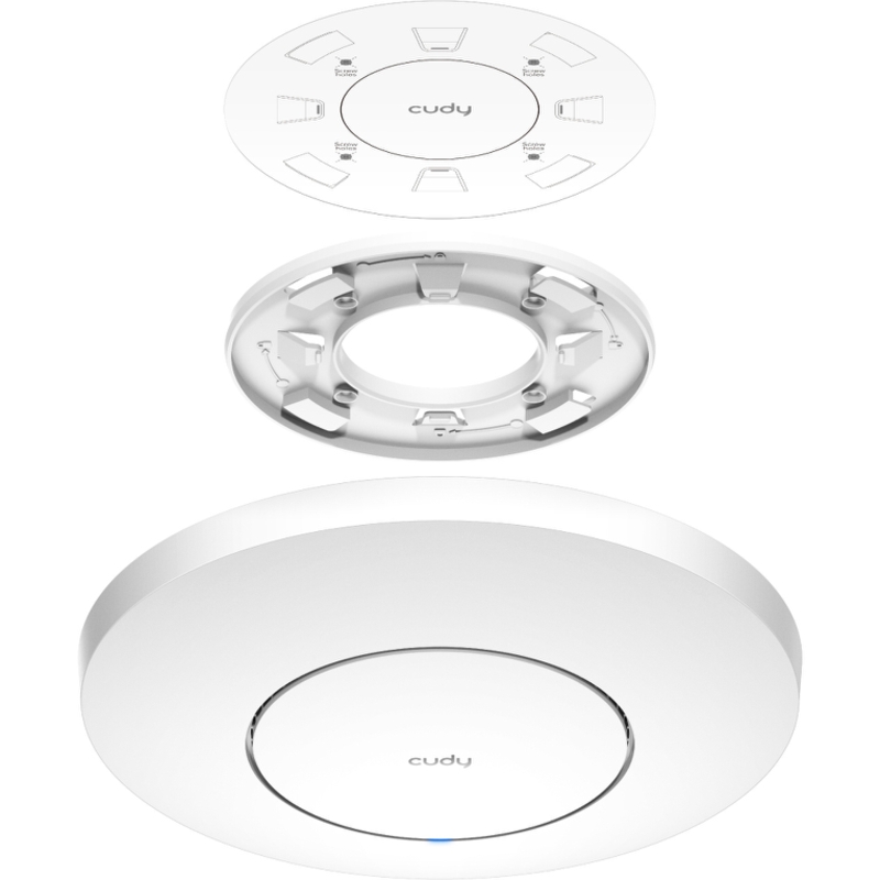 Потолочная точка доступа Cudy AP3600, Wi-Fi 7, BE3600, порт 2,5 Гбит/с, PoE 802.3at, фото 3