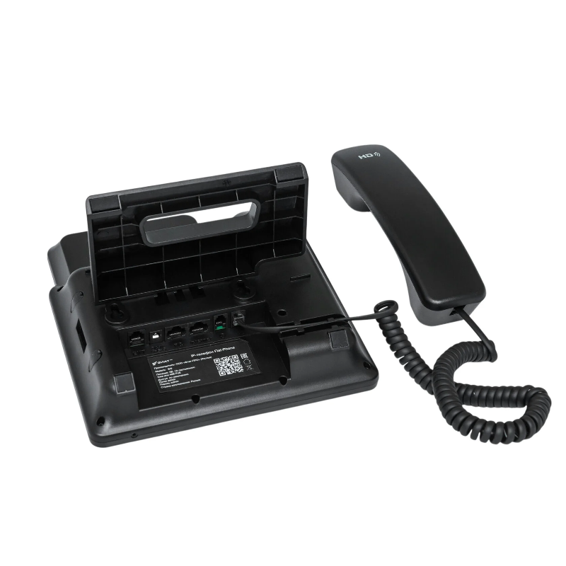 ЖК-дисплей, адаптер питания ФЛАТ-ПРО - Российское VOIP оборудование. Flat-Phone B6: 6 SIP-аккаунтов, фото 3