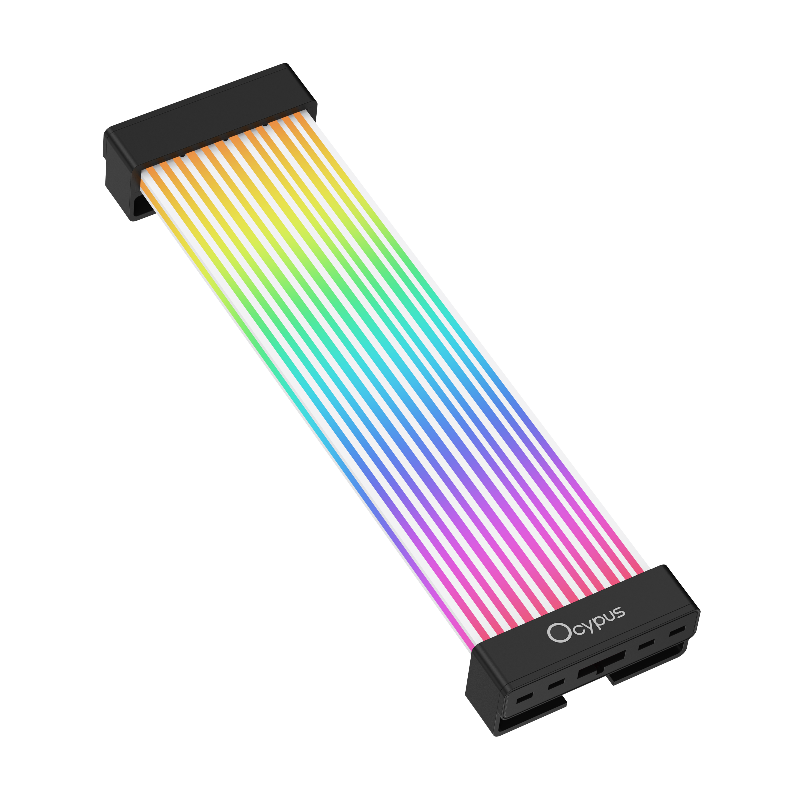 Кабель для корпуса Ocypus Cable Delta EK24 BK ARGB, подсветка ARGB, чёрный, фото 3