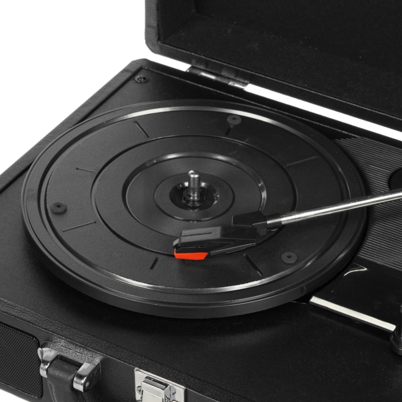Виниловый проигрыватель Ritmix LP-120B, чёрный, фото 4