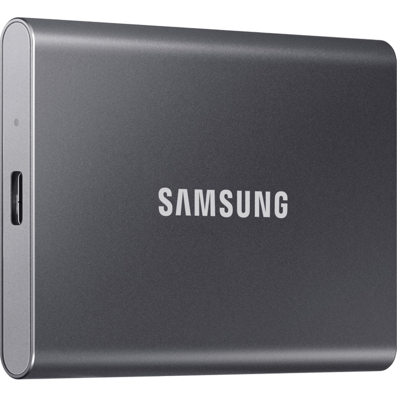 Внешний накопитель Samsung T7, SSD 4 ТБ, USB 3.2 Gen 2 Type-C, чтение 1050 МБ/с, запись 1000 МБ/с, фото 2