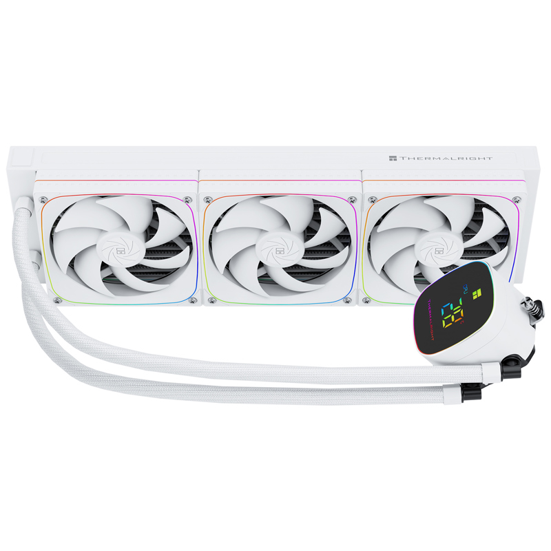 Система жидкостного охлаждения Thermalright Frozen Horizon 360 Digital, белый, фото 3
