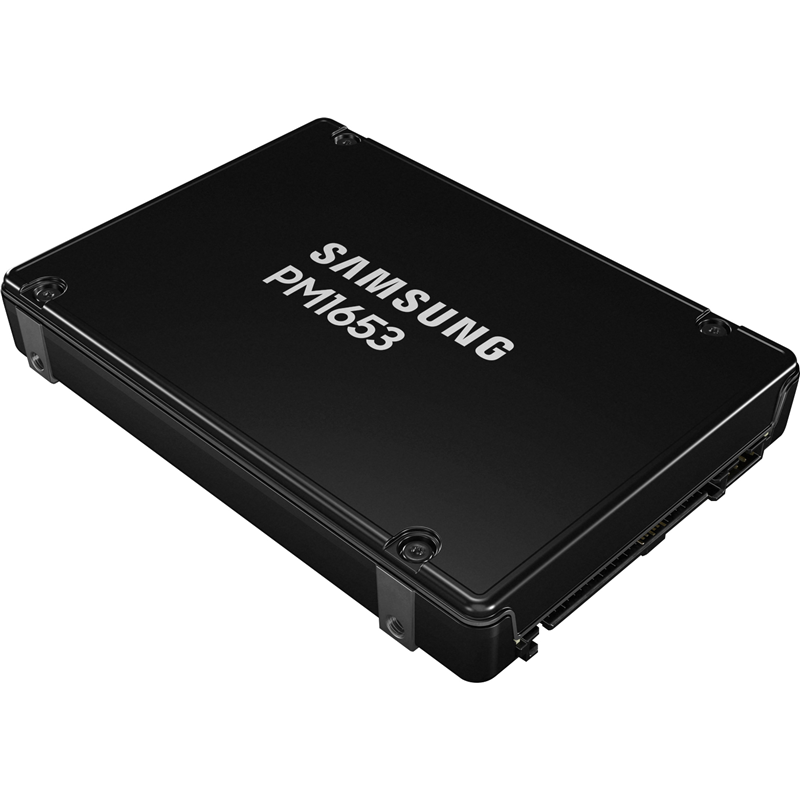 Твердотельный накопитель Samsung SSD PM1653, 7680GB, 2.5" 15mm, SAS 24Gb/s, 3D TLC, R/W 4200/3700MB/s, IOPs 770 000/135 000, TBW 14016, DWPD 1 (12 мес.) (Samsung Electronics MZILG7T6HBLA-00A07), фото 2