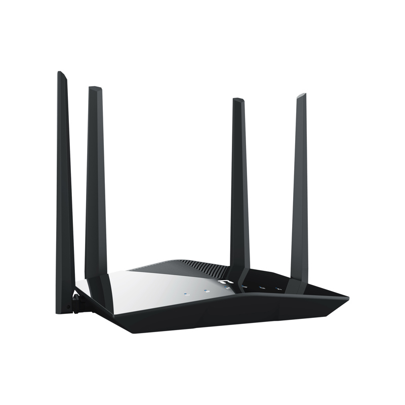 Wi-Fi роутер Netis AX1500 10, 3 порта LAN, беспроводное подключение, чёрный, фото 2