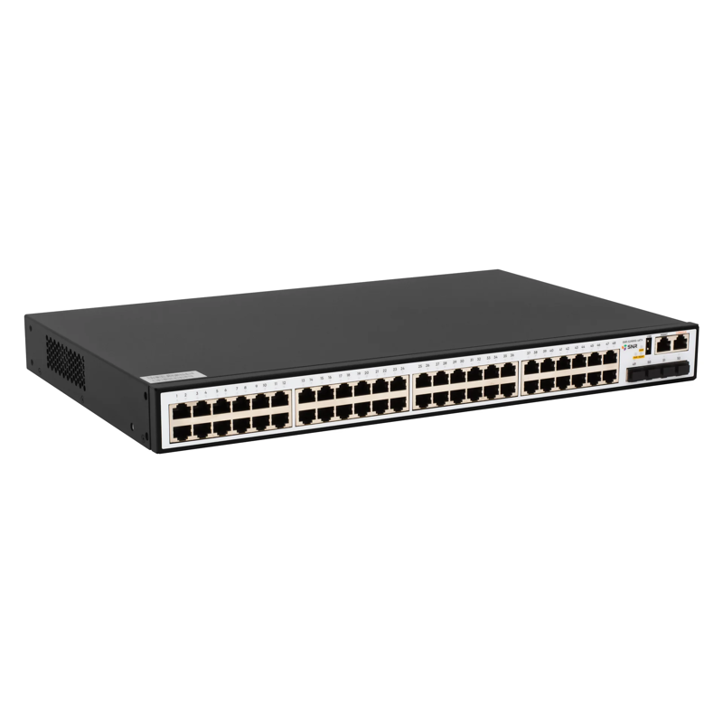 Коммутатор SNR-S2989G-48TX-RPS управляемый L2, 4 порта SFP, для стойки, фото 3
