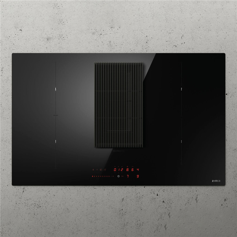 Варочная панель Elica NikolaTesla Prime S с вытяжкой, индукционная, 83 см, 1200 м³/ч, фото 2