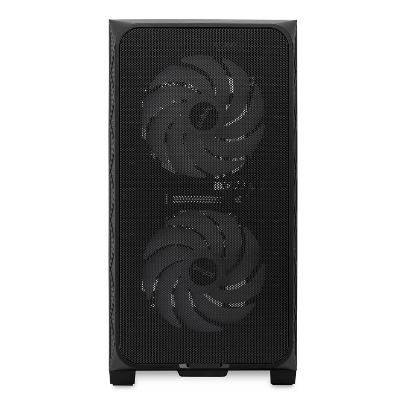 Корпус для ПК Hspd M321, Mini Tower, чёрный, под mATX, Mini-ITX, материал закалённое стекло, сталь, фото 4