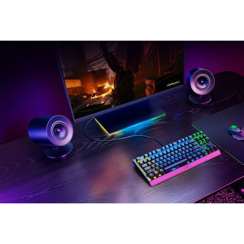 Колонки Razer Nommo V2 X, 50 Вт, проводное и беспроводное подключение, фото 8