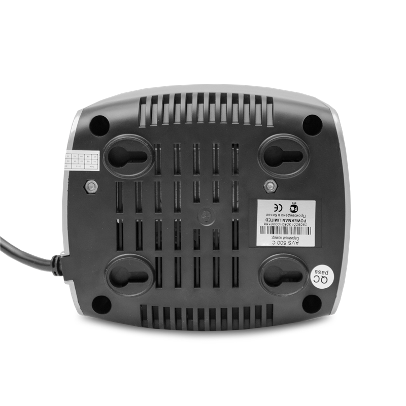 Стабилизатор напряжения Powerman AVS 500C ступенчатый, 500 ВА, 2 розетки, напольный, фото 3