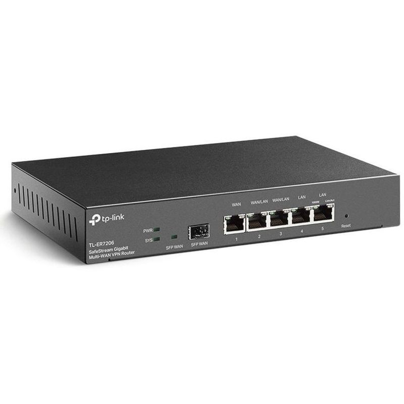 Маршрутизатор TP-Link Omada ER7206 VPN, несколько WAN, порты 1 Гбит/с, SFP, фото 3