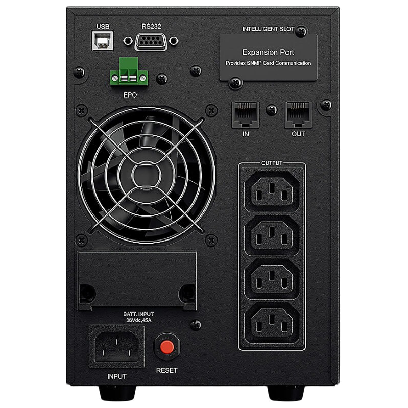 ИБП Cyberpower Online Tower 1000VA, 1000 ВА, 900 Вт, 4 розетки, IEC C13, фото 3