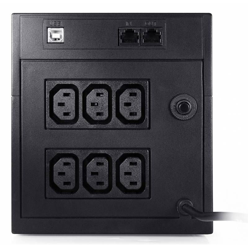 ИБП Powercom RAPTOR 615Wt 1025VA, 1025 ВА, 615 Вт, Line-Interactive, 6 розеток, IEC C13, фото 4