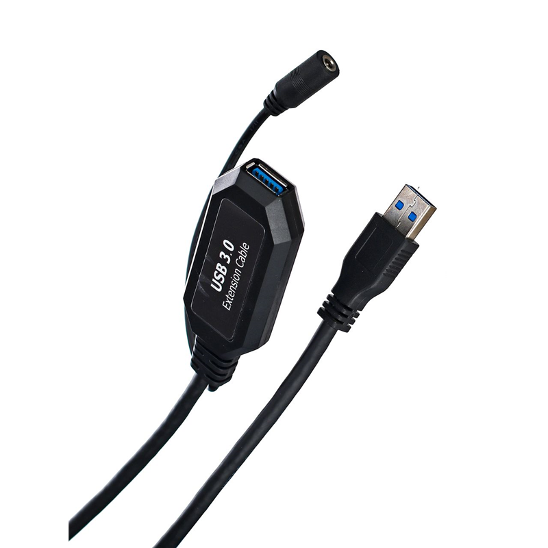 Кабель Vcom USB3.0-repeater, USB 2.0 Type-AM, USB 2.0 Type-AF, 5 м, фото 3