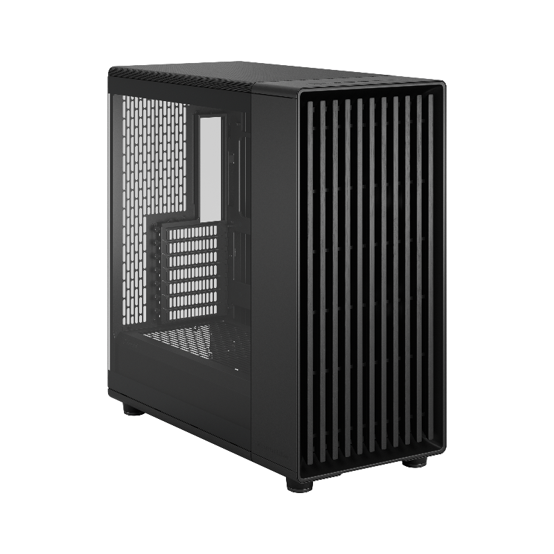 Корпус ПК без блока Case Fractal Design North XL Momentum Edition, Full-Tower, 3x140mm, 2xUSB-A 3.0 + 1xUSB 3.2 Type-C, E-ATX, ATX, mATX, mITX Black, фото 2