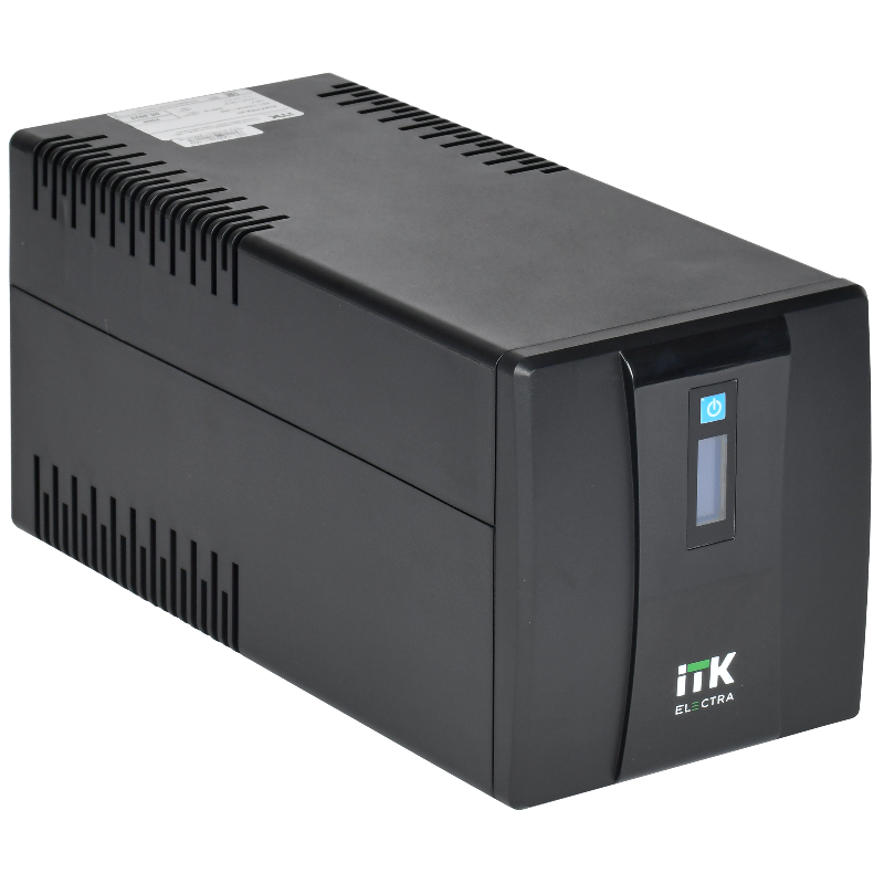 ИБП ITK ELECTRA ET 1, 1500 ВА, 900 Вт, Line-Interactive, 8 розеток, IEC C13, фото 2