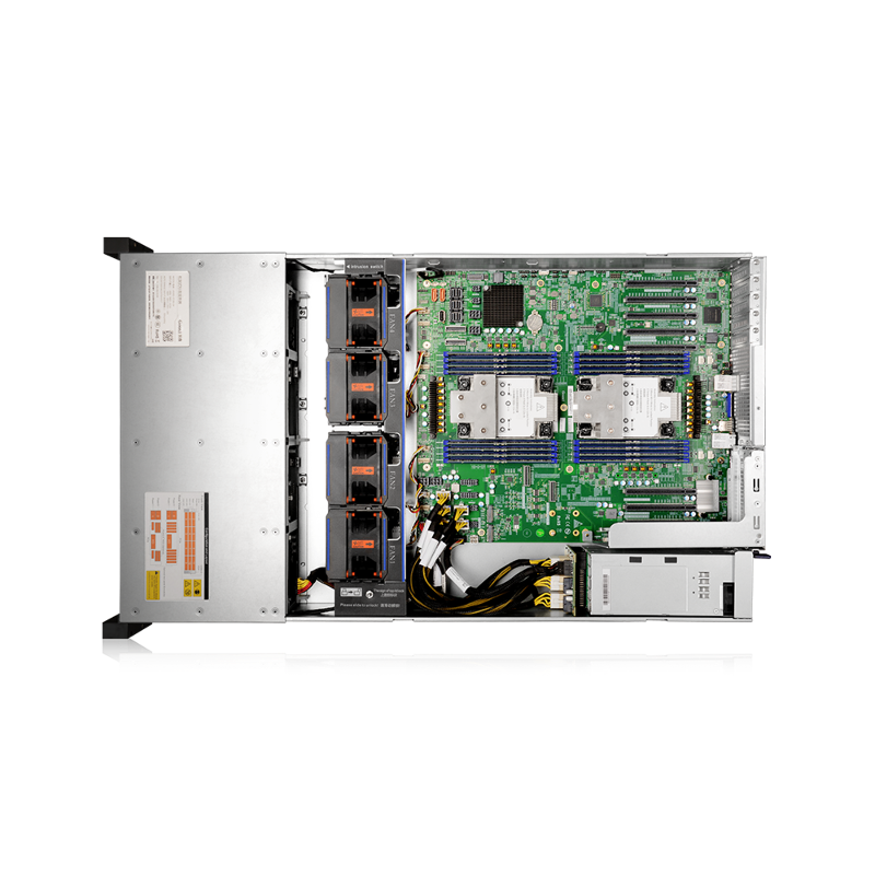 Серверная платформа Gooxi AS201-D12R-NV-G4 EGS 4th Gen 2U 12 disks barebone based on rapidsapphire , with SATA/SAS/NVMe direct backplane (Gooxi 0.95.002.1044), фото 2