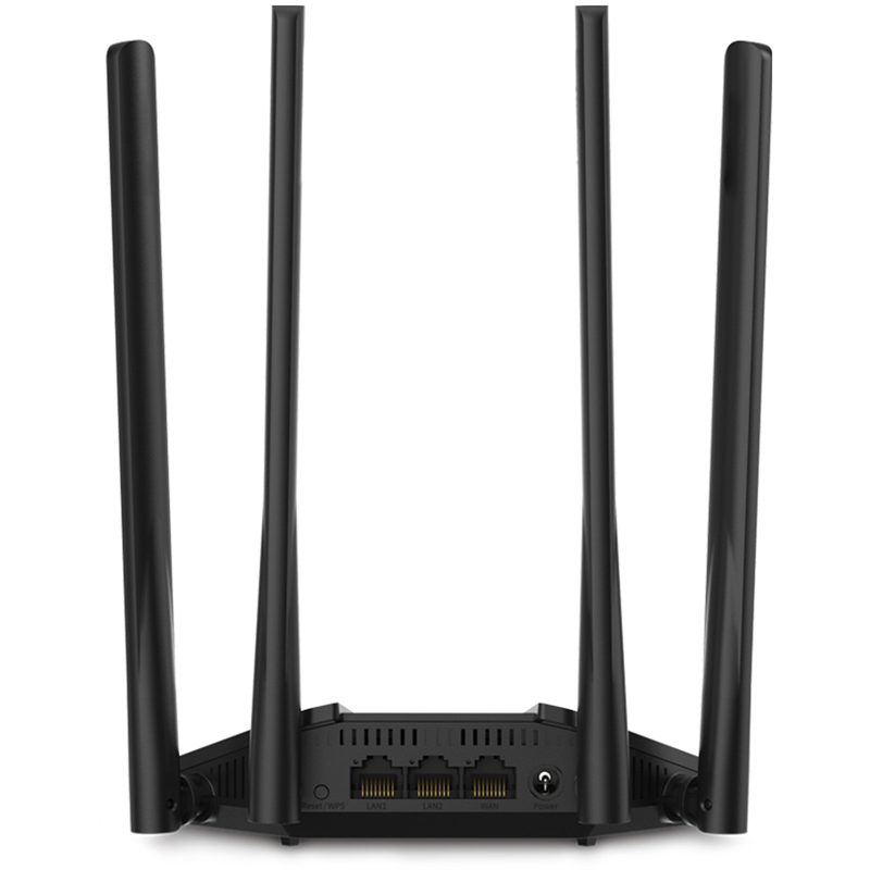 Wi-Fi роутер Mercusys AC1200 Dual-Band Wi-Fi Gigabit Router, Wi-Fi 5, 2 порта LAN, фото 3