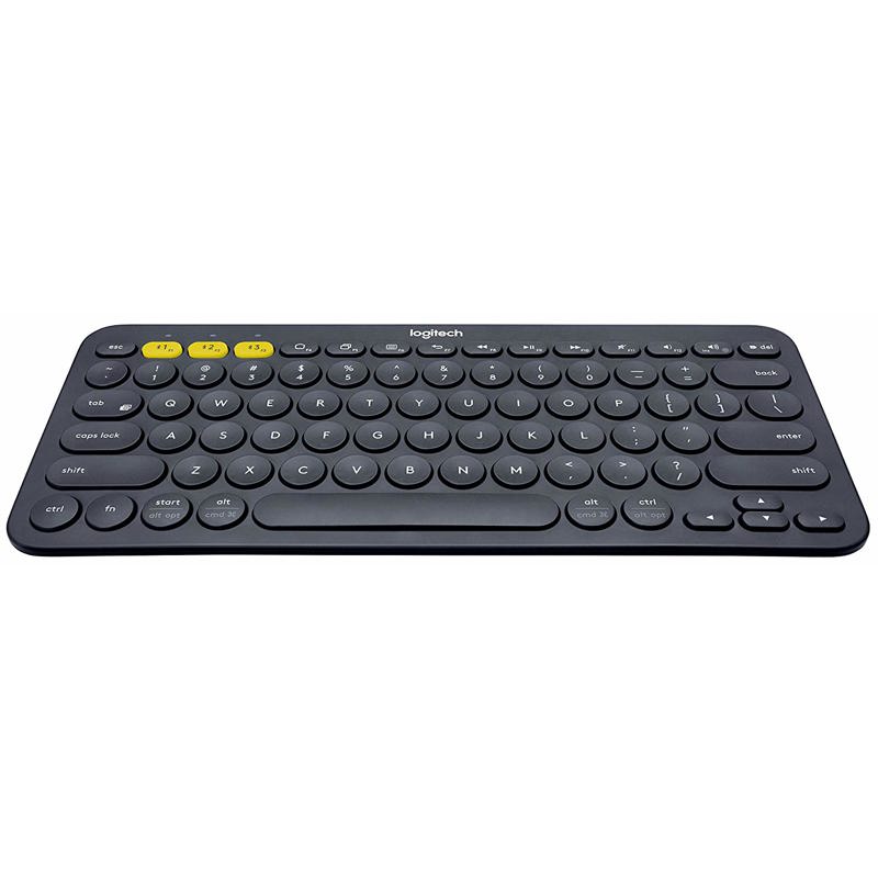 Клавиатура Logitech K380 Dark, Bluetooth, мембранные, серый, классическая, фото 5