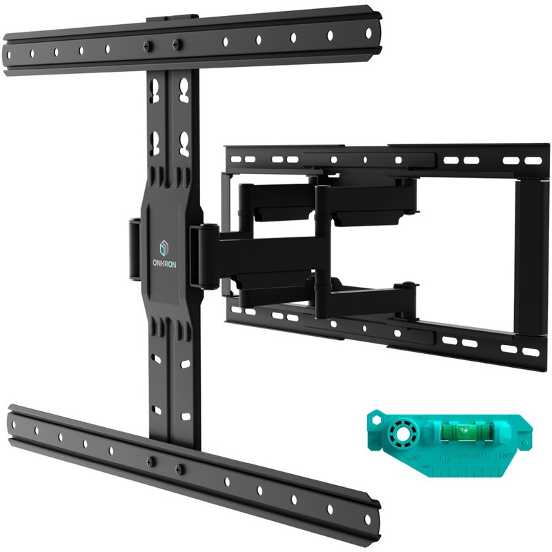 Кронштейн ONKRON 32-90" макс 400*600 наклон -5°/+10°, поворот ±40° Макс нагрузка 50кг, от стены 34-330мм, черный (ONKRON SM6 BLACK), фото 2