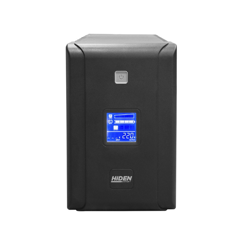 ИБП Hiden Line-Iinteractive Tower UPS Schuko LCD ULS1500C, 1500 ВА, 900 Вт, Line-Interactive, 6 розеток, фото 3