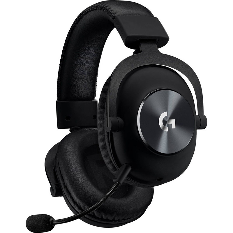 Гарнитура Logitech G PRO X, проводное подключение, Mini-jack, USB Type-C, полноразмерные, чёрный, фото 2
