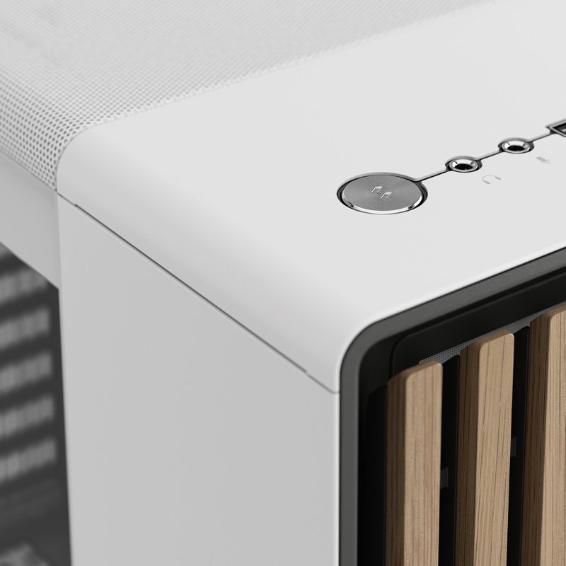 Корпус для ПК Fractal Design North TG Clear Tint, Midi Tower, белый, под ATX, mATX, Mini-ITX, фото 19