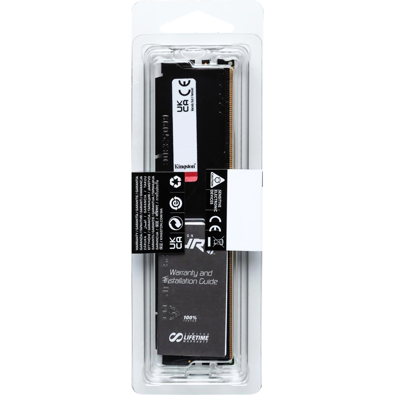 Оперативная память Kingston KF560C30BBE-32, 32 ГБ, DDR5, 6000 МГц, DIMM, PC5-48000, CL30, фото 7