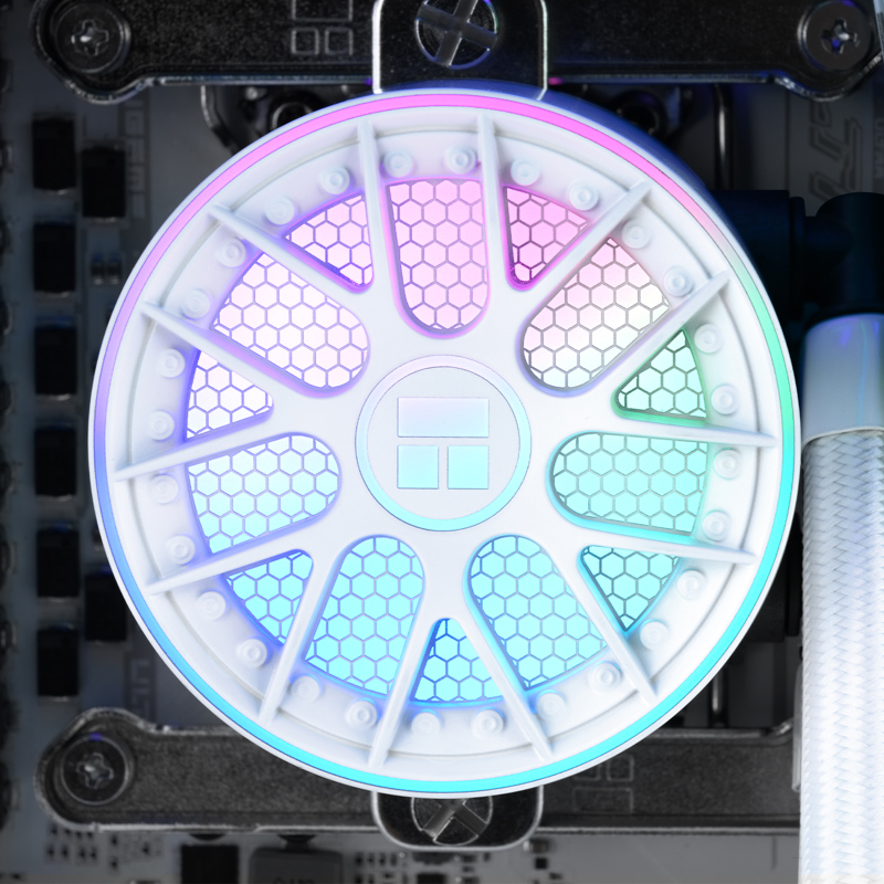 Система жидкостного охлаждения Thermalright Aqua Elite 360 V6, вентилятор 120 мм, белый, фото 6