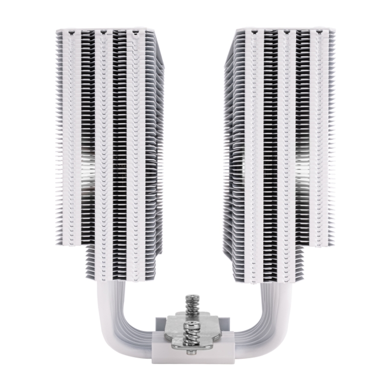 Кулер для процессора Thermalright Frost Tower 140, 2011, AM4, AM5, LGA115X, LGA1200, LGA1700 и др., белый, фото 5