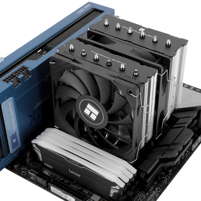 Кулер для процессора Thermalright Royal Knight 120 SE, AM4, AM5, вентилятор 120 мм, фото 8