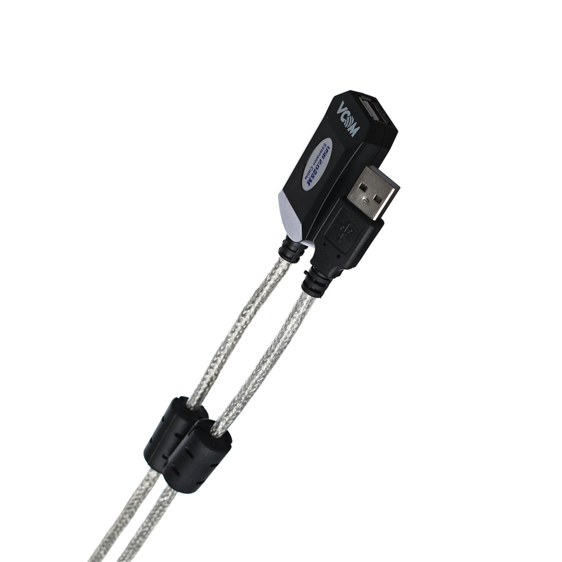 Кабель Vcom USB2.0-repeater, USB 2.0 Type-AM, USB 2.0 Type-AF, 25 м, фото 3
