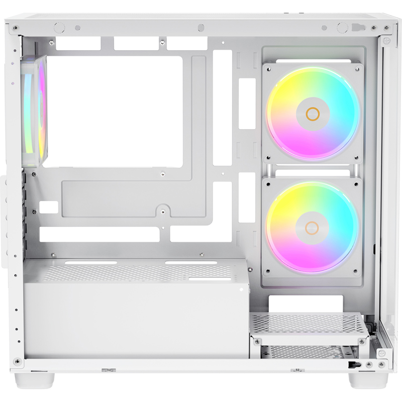 Корпус для ПК Ocypus Gamma C52 WH ARGB, Mini Tower, белый, под mATX, Mini-ITX, подсветка ARGB, фото 5