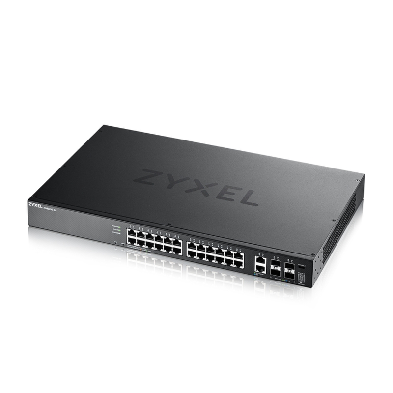 Коммутатор Zyxel XGS2220-30 L3 Access switch , rack 19", 24xRJ-45: 1G, 2xRJ-45: 1/2.5/5/10G, 4xSFP+, standalone/cloud management (ZYXEL XGS2220-30-EU0101F), фото 5