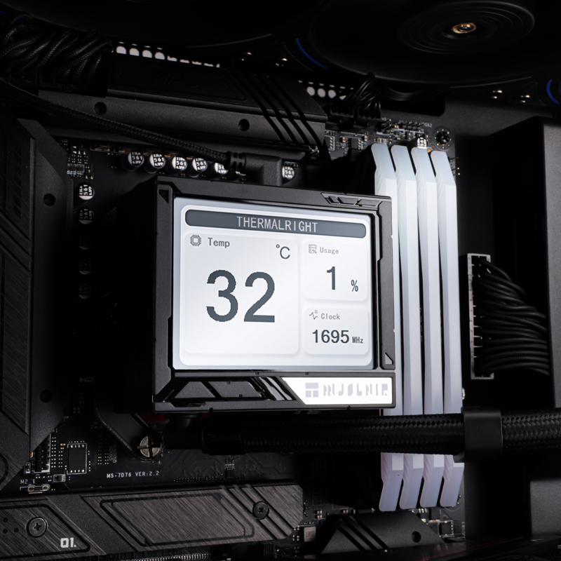 Система жидкостного охлаждения Thermalright Mjolnir Vision 360, M-VISION-360-BL-ARGB, фото 6