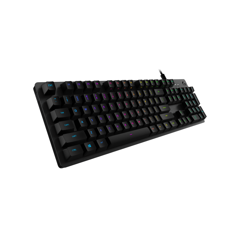 Клавиатура Logitech G512 Carbon GX Brown, проводное подключение, USB-A, механические, подсветка, фото 3