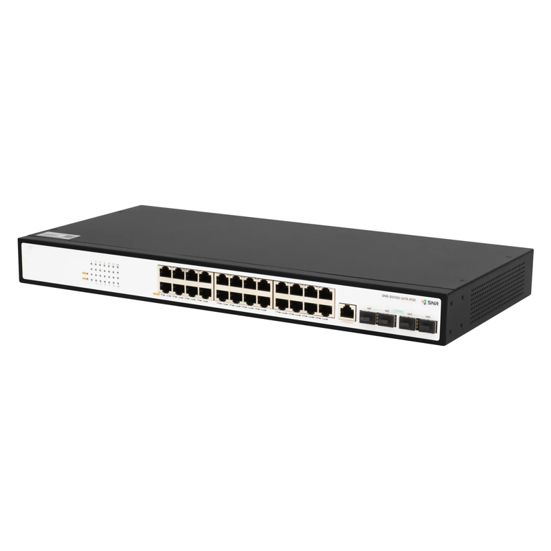 Коммутатор Управляемый PoE коммутатор уровня 2+ SNR-S5110G-24TX-POE (SNR SNR-S5110G-24TX-POE), фото 3