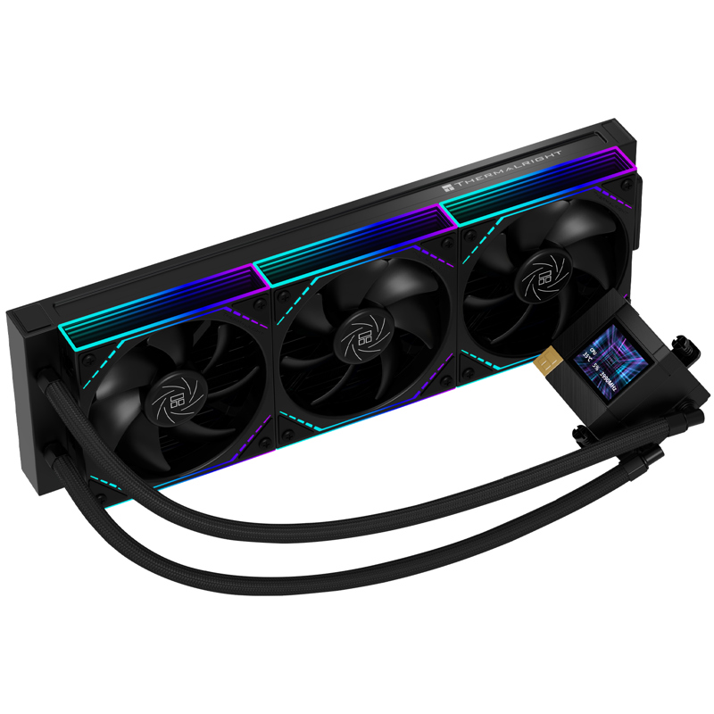 Система жидкостного охлаждения Thermalright Core Matrix 360 Vision, чёрный, фото 2