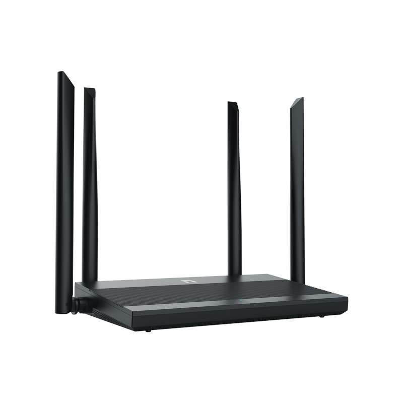 Wi-Fi роутер Netis N3 AC1200 10, 3 порта LAN, беспроводное подключение, чёрный, фото 2