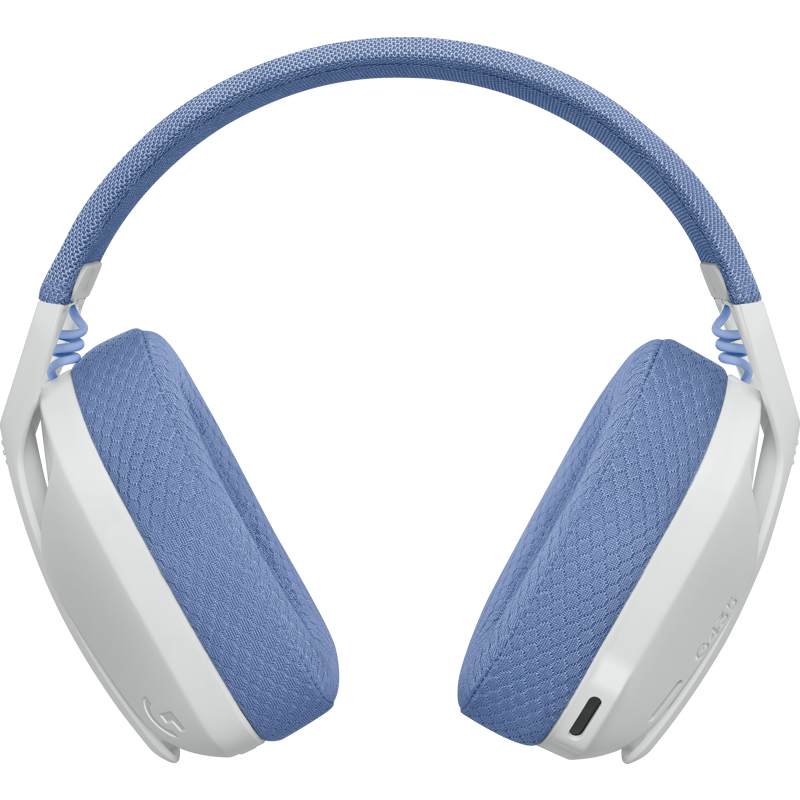 Гарнитура Logitech G435 LIGHTSPEED, радиоканал, Bluetooth 5.0, полноразмерные, белый, микрофон встроенный, фото 4