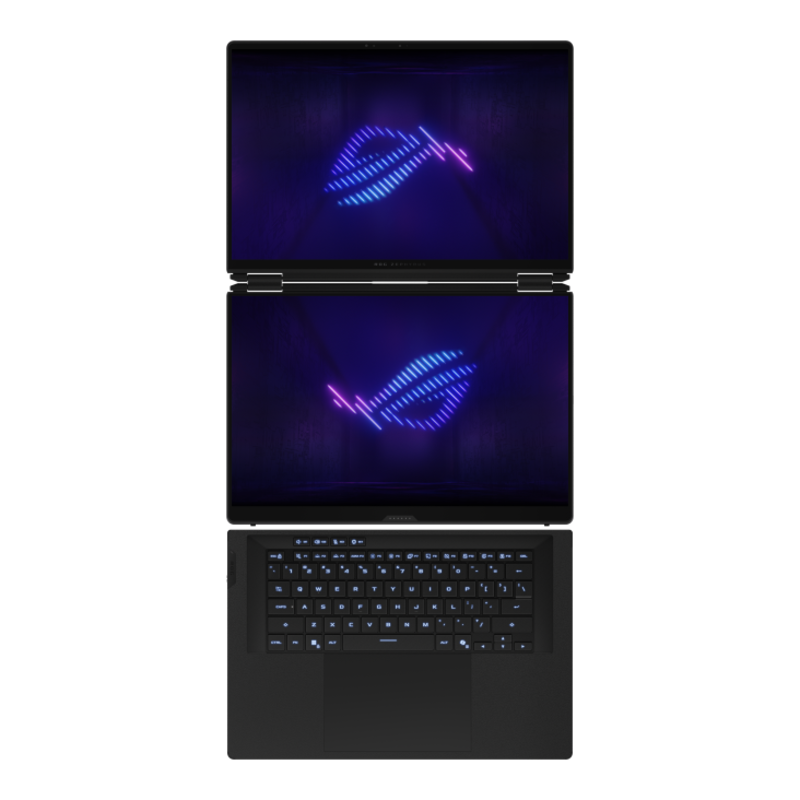 Ноутбук ASUS ROG Zephyrus Duo 16 GX651AX-SR118W Touch 16"(2880x1800 OLED (матовый))/Touch/Intel Ultra 9 386H(2.4Ghz)/65536Mb/1024PCISSDGb/noDVD/Ext:NVIDIA GeForce RTX 5090(24576Mb)/Cam/BT/WiFi/90WHr/war 1y/2.82kg/Stellar Grey/Win11Home + стилус; рюкзак, фото 4