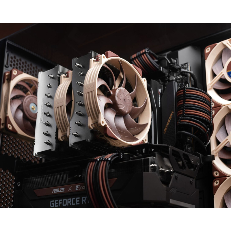 Кулер для процессора Noctua NH-D15 G2, AM4, AM5, LGA1150, LGA1155, LGA1156, LGA1200 и др., до 228 Вт, фото 5