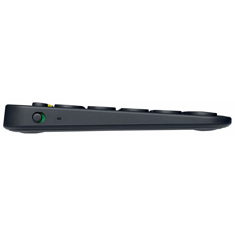 Клавиатура Logitech K380 Dark, Bluetooth, мембранные, серый, классическая, фото 6