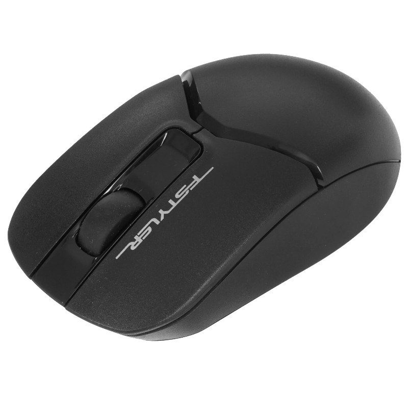 Комплект клавиатура и мышь A4Tech + Fstyler FG1012, беспроводное подключение, USB-A, чёрный, фото 7