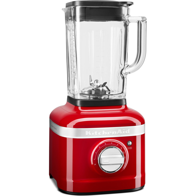 Стационарный блендер KitchenAid Artisan 5KSB4026ECA, стеклянный стакан 1,4 л, карамельное яблоко, фото 2