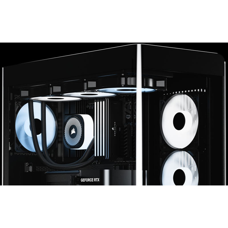 Корпус для ПК Corsair Frame 4500X RS-R ARGB, Midi Tower, чёрный, под ATX, E-ATX, mATX, Mini-ITX, фото 3