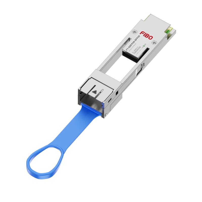Адаптер FIBO FT-Q28-S28 с порта QSFP28 100 Гбит/с на SFP28 25 Гбит/с, фото 2