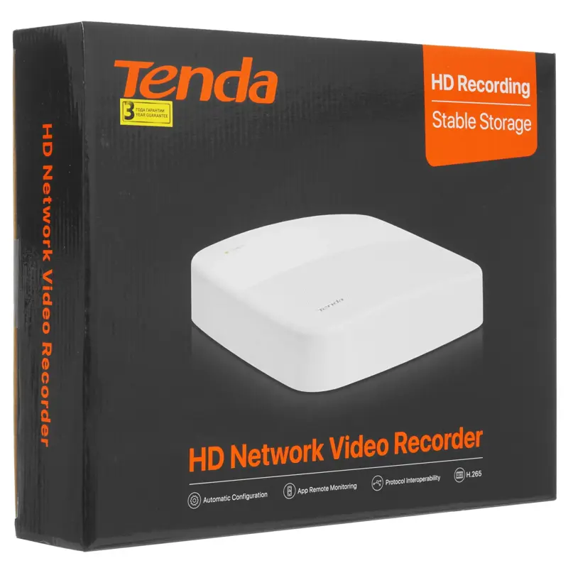 Сетевой видеорегистратор Tenda N3L-4H на 4 канала, высокая чёткость, фото 6