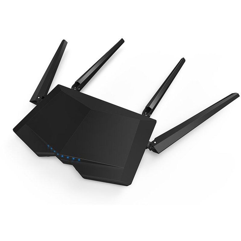 Wi-Fi роутер Tenda AC6 двухдиапазонный, Wi-Fi 5, 3 порта LAN 100 Мбит/с, 4 антенны 5 дБи, фото 2