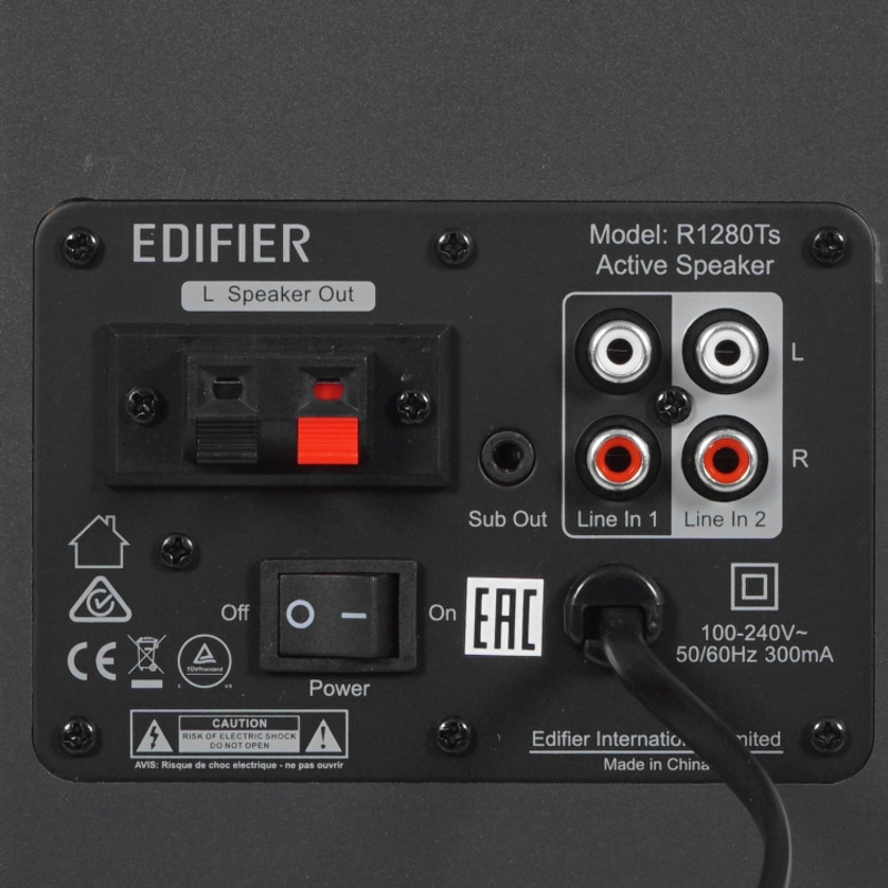 Акустическая система Колонки Edifier R1280Ts 2, 42 Вт, проводное подключение, фото 4